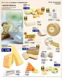 Volantino Maxisconto Pagina 6: Tuma d'Martiniana Val Form €0,95, Emmentaler svizzero Dop €1,69