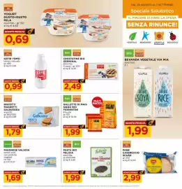 Volantino Alì Supermercati Pagina 17: Crostatine bio Germinal €2,49, Gallette di mais Si&No Bio Fiorentini €1,99