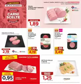 Volantino Alì Supermercati Pagina 6: Battuta al coltello di vitello You&Meat. €3,49
