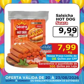 Catálogo Mialich Supermercados Página 4: Salsicha hot dog seara €7,99