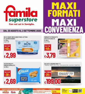 Famila Superstore (valido fino al 2-09)