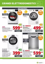 Volantino Comet Pagina 7: AEG Asciugatrice TR7HG8C €599,99, Candy Asciugatrice Smartpro Inverter €399,99