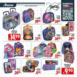 Volantino Deco Iperstore Pagina 37: Zaino small Sonic/Minnie/Toy Story 5 €14,90, Zaino estensibile Gormiti €11,90