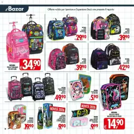 Volantino Deco Iperstore Pagina 40: Mitama zaino #BDBF mix boy/girl €42,90, Mitama zaino m-power mix boy/girl €39,90
