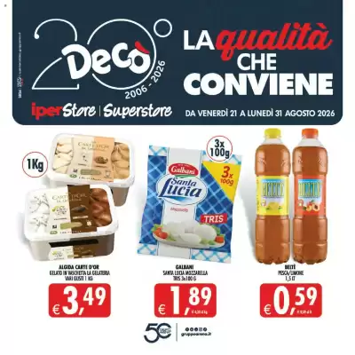 Deco Iperstore (valido fino al 31-08)