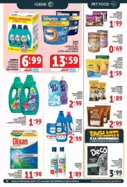 Volantino Deco Supermercati Pagina 19: Vernel ammorbidente concentrato €2,99, Napisan additivo disinfettante €2,99