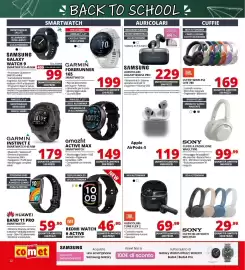 Volantino Comet Pagina 22: Amazfit active max smartwatch €149,00, Sony cuffie a padiglione WHULT900 €99,99