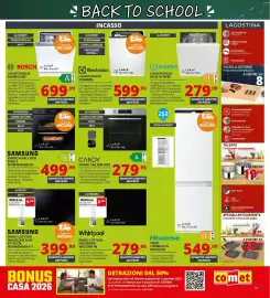 Volantino Comet Pagina 31: Electrolux lavastoviglie EES68605L €599,99, Candy forno ca6 n3b1htx €279,99