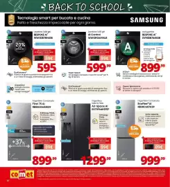 Volantino Comet Pagina 38: Lavatrice Ai-Control €599,99, Lavatrice 1.400 giri BESPOKE AI €595,00