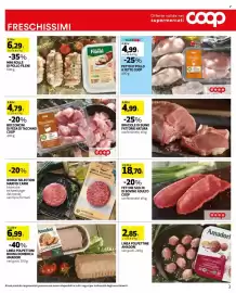Volantino Coop Reno Pagina 3: BOCCONCINI DI FESA DI TACCHINO COOP €4,79, FETTINE SCELTE DI BOVINO ADULTO COOP €18,70