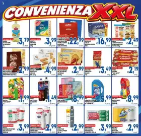 Volantino DEM Pagina 2: Caffè Borbone Cialde Miscela Decisa €16,99, Yomo yogurt vari gusti €2,19