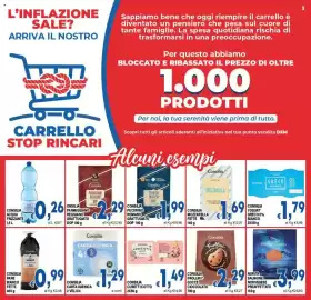 Volantino DEM Pagina 3: Consilia carta igienica €1,29, Consilia pane bianco fette €0,99