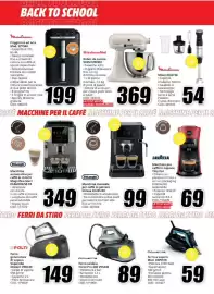 Volantino MediaWorld Pagina 34: Rowenta Ferro caldaia Force Pro 300 VR5430 €89,00, Friggitrice ad aria Moulinex €199,00