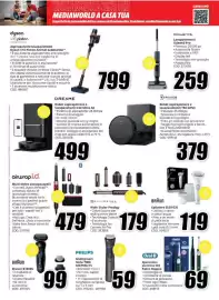 Volantino MediaWorld Pagina 35: Philips Multigroom Serie 7000 €59,00, Spazzolino elettrico iO2 €69,00