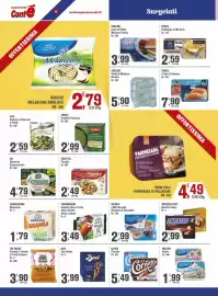 Volantino Conté Supermercati Pagina 12: SUBLIME Filetti di Merluzzo Nordico €5,90, Pizzette Pомадоро e Mozzarella €2,49