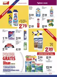 Volantino Conté Supermercati Pagina 14: Coccolino Ammorbidente €3,69, Amuchina Disinfettante Spray €2,49