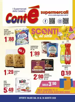 Conté (valido fino al 30-08)