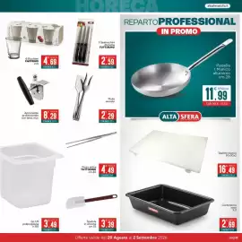 Volantino Altasfera Pagina 11: Gn 1/6 polipropilene €3,49, Bicchieri Caffein €4,69