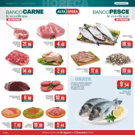 Volantino Altasfera Pagina 2: Triglia morsellina rossa €11,81, Lonza di suino con cordone €4,49