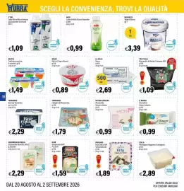 Volantino Hurrà Pagina 10: Tre Stelle Mozzarella di Bufala Campana DOP €1,09, Milk Kefir Bianco Naturale €0,99