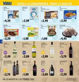 Volantino Hurrà Pagina 12: VIS Fish & Chips €2,49, Calamari puliti Cinque Stelle €2,99