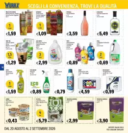 Volantino Hurrà Pagina 14: Fiorelli Cocktail Bellini €3,59, Hawaiiky succhi senza zuccheri aggiunti €1,09
