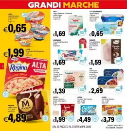 Volantino Hurrà Pagina 2: Yogurt Riduzione Colesterolo milk benessere €1,69, Fini GranClassici Pasta Ripiena assortita €2,69