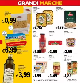 Volantino Hurrà Pagina 4: Pasta all'Uovo assortita MOSCONI €2,45, Carne Lessata Simmenthal €3,99