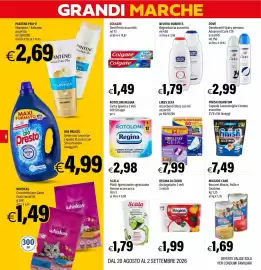 Volantino Hurrà Pagina 6: Colgate Dentifricio assortito €1,49, Lines Seta Ultra assorbenti con ali €7,99