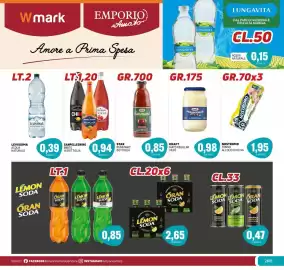 Volantino Emporio Amato Pagina 1: Sanpellegrino bibite in bottiglia €0,94, Star Pummaro' bottiglia €0,85