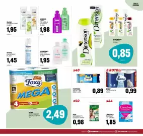 Volantino Emporio Amato Pagina 13: Johnson's baby olio aloe-classico €1,95, Intesa lacca forte €1,45
