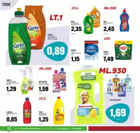 Volantino Emporio Amato Pagina 14: Certo sgrassatore universale €1,29, Pulirapid anticalcare aceto-classico €1,59