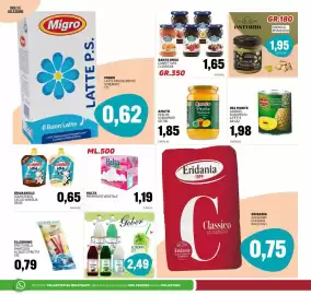 Volantino Emporio Amato Pagina 4: Amato Pesche Italiane €1,85, Halta preparato vegetale €1,19