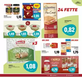 Volantino Emporio Amato Pagina 7: Mulino Bianco Crackers Non Salati Salati €1,75