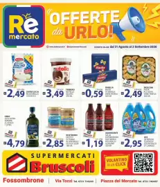Volantino Re Mercato Lucrezia Pagina 1: Mosconi pasta all'uovo varie trafile €2,49