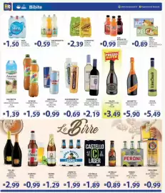 Volantino Re Mercato Lucrezia Pagina 10: San Benedetto Succoso Zero €0,99, Crai succhi senza zucchero €0,89