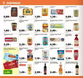 Volantino Tigre Pagina 14: Patatina Amica Chips Classica €1,89, Filetti di alici Delicius €3,29