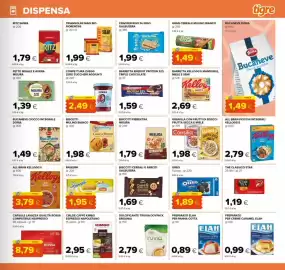 Volantino Tigre Pagina 15: Biscotti cereali g farciti galbusera €1,69, Triangolini mais bio fiorentini €1,99