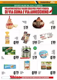 Volantino Vibian Pagina 3: Prata acqua naturale €1,29, De Cecco pomodorini €0,69