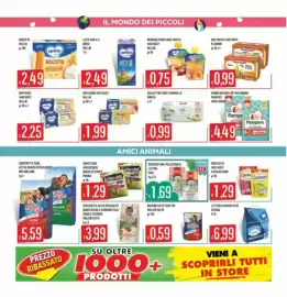 Volantino Mercadò Pagina 17: Bocconi gatto vari tipi miglior gatto €0,59, Bocconi cane pollo manzo €1,69