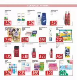 Volantino Mercadò Pagina 18: Dentifricio Active Fresh/Whitening Pepsodent €0,99, Assorbenti Idea Lines €0,95