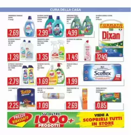 Volantino Mercadò Pagina 19: Sgrassatore Dual Power €1,35, Detergente piatti gel Dual Power €1,69