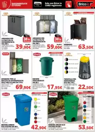 Volantino Brico Io Pagina 16: Stefanplast bidone portarifiuti €17,95, Armadino per la raccolta differenziata ArtPlast €59,00