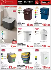 Volantino Brico Io Pagina 17: Set pattumiere eco way da 28 l €31,95, Gettacarte Elegance da 10 L €6,35