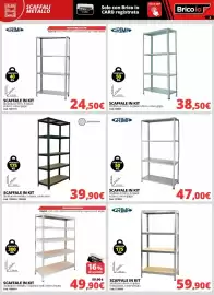 Volantino Brico Io Pagina 6: Scaffale in kit Grima €24,50, Scaffale in kit €39,90