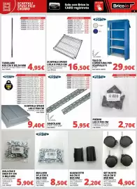 Volantino Brico Io Pagina 8: Angolare Grima €5,95, Tubolare in acciaio cromato, colore cromo €4,95