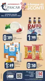 Volantino Gruppo Pascar Pagina 1: Riscossa pasta di semola varie trafile €0,50