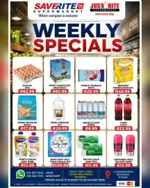 Saverite catalogue week 34 Page 2: PURITY POUCH Assorted €12,99, Baby Soft 2PLY Toilet Rolls €109,99