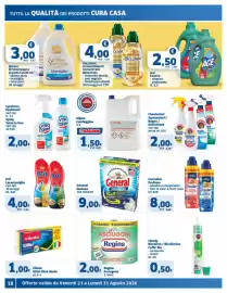 Volantino Sigma Pagina 18: General Fustone Universale €9,00, Lysoform Pavimenti €2,00