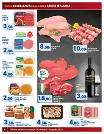 Volantino Sigma Pagina 4: Aia Chicken Salad €4,50, Irish Beef €18,00